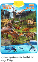 Mata interaktywna Norimpex Dinozaury Dźwięki i łamigłówki (5902444069467) - obraz 1