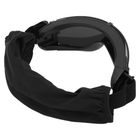 Очки защитные маска со сменными линзами и чехлом SPOSUNE JY-002 Черный - изображение 7