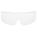 Очки защитные маска со сменными линзами и чехлом SPOSUNE JY-027-2 оправа-черная цвет линз серый - изображение 4