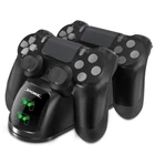 Зарядная станция DOBE® TP4-889 для геймпадов DualShock 4 (PS4) с LED индикаторами (Black) 428993972