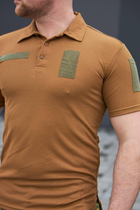 Мужская футболка Поло Койот цвет Cool-pass 50 - изображение 3