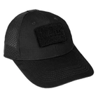 Бейсболка MIL-TEC Net Baseball Cap Black з сіткою - зображення 5