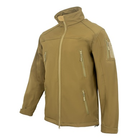 Куртка Vik-Tailor SoftShell з липучками для шевронів Coyote 60 - зображення 1
