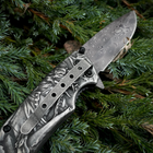 Ніж складний Drago Damascus - изображение 3