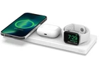Бездротова зарядка Belkin BOOST CHARGE PRO 3 in 1 Wireless Charging Pad MagSafe White (HPU82, WIZ016vfWh)