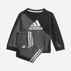 Спортивний костюм для хлопчиків Adidas I Bos Jog FT GM8977 80 см Чорний (4062065376267) - зображення 1