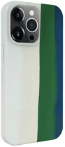 Панель Evelatus Silicone Case Multi-Colored для Apple iPhone 13 Pro Green (4752192063276) - зображення 1