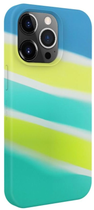 Панель Evelatus Silicone Case Multi-Colored для Apple iPhone 15 Pro Max Yellow/Green (4752192068493) - зображення 1
