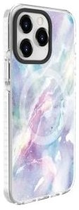 Etui plecki Evelatus Customized Print with MagSafe do Apple iPhone 15 Pro Marble Purple (4752192067243) - obraz 1
