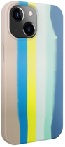 Панель Evelatus Silicone Case Multi-Colored для Apple iPhone 15 Blue Pink (4752192068370) - зображення 1