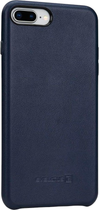 Etui plecki Evelatus Leather Case Prestige do Apple iPhone 7/8 Plus Dark Blue (4751024979860) - obraz 1