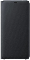 Etui plecki Samsung Wallet Cover do Galaxy A9 Black (8801643626365) - obraz 1
