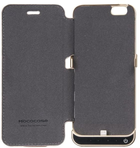 Etui z klapką Hoco Ultra Thin Battery With Leather Case do Apple iPhone 6 Black (6957531013938) - obraz 2