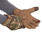 Рукавиці тактичні з закритими пальцями Military Rangers BC-8816 M Камуфляж Multicam - зображення 3