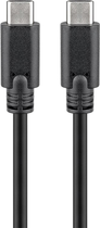 Кабель Goobay USB Type-C - USB Type-C M/M 1 м Black (4040849388736) - зображення 1
