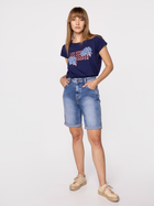 Krótkie spodenki damskie jeansowe Lee Cooper BECKY-1223 XS Niebieskie (5904347398705) - obraz 4