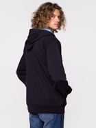 Bluza męska rozpinana streetwear z kapturem Lee Cooper Evan-4202 L Granatowa (5904347393663) - obraz 3