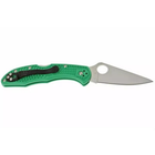 Нож Spyderco Delica 4 Flat Ground ACX 390 Green (C11FPGR) - изображение 2