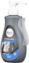 Krem do depilacji Veet Men Silk & Fresh Sensitive Skin 400 ml (8410104890957) - obraz 1