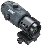 Комплект Коліматор Bushnell Optics TRS-26 3 МОА + Магніфер Bushnell Transition 3x24 Чорний - зображення 5