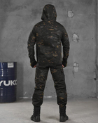 Тактичний літній костюм 3в1 штани+убакс+куртка 3XL чорний мультикам (87107) - зображення 3