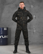 Тактический летний костюм 3в1 штаны+убакс+куртка XL черный мультикам (87107) - изображение 2