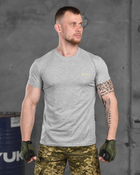Тактична футболка чоловіча Logos-Tac L сіра (86908) - зображення 1