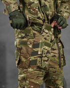 Тактический летний костюм с наколенниками штаны+куртка S мультикам (86962) - изображение 9