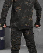 Тактический летний костюм 3в1 штаны+убакс+куртка L черный мультикам (87107) - изображение 5