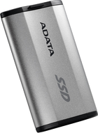 SSD dysk Adata SD810 4TB 2.5" USB Type-C 3D NAND TLC Silver (SD810-4000G-CSG) - obraz 2