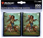 Koszulki ochronne do kart Ultra Pro Magic The Gathering Wilds of Eldraine 100 szt (0074427380212)