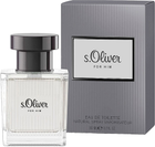 Woda toaletowa męska S.Oliver For Him 50 ml (4011700878017) - obraz 1