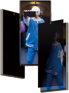 Szkło ochronne PanzerGlass Privacy Screen Protector do Samsung Galaxy S24 Ultra Black (5711724173523) - obraz 3