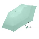 Мини-зонт Lesko 191T Turquoise карманный с чехлом капсулой