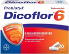Probiotyk Bayer Dicoflor 6 20 caps (5908229303467) - obraz 1