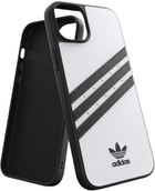 Etui plecki Adidas OR Moulded Case do Apple iPhone 14 Plus White/Black (8718846100175) - obraz 1