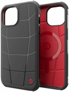 Панель CLCKR Force Magsafe для Apple iPhone 15 Black/Red (4251993301384) - зображення 3