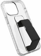 Панель CLCKR Stand and Grip Case для Apple iPhone 15 Pro Max Transparent/Black (4251993301483) - зображення 1