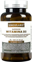 Witamina D3 Singularis Forte 2000 IU 120 caps (5903263262909) - obraz 1