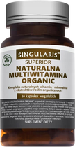 Kompleks witamin i minerałów Singularis Natural Organic Multivitamin 30 caps (5903263262985) - obraz 1