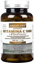 Witamina C Singularis Superior 1000 + BioPerine 1 Mg 120 caps (5903263262268) - obraz 1