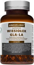 Kwasy tłuszczowe Singularis Superior Evening Primrose GLA-La 60 caps (5903263262695) - obraz 1