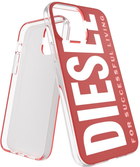 Etui plecki Diesel Plecki Diesel do Apple iPhone 13 Pro Max Red/White (8718846096652) - obraz 1