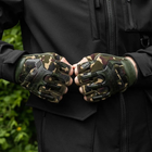 Перчатки тактические безпалые Mechanix M-Pact Gloves Woodland, L - изображение 3