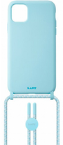 Etui plecki Laut Pastels Necklace do APple iPhone 12 mini Baby Blue (4895206919494) - obraz 3