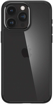 Etui plecki Spigen Crystal Hybrid do Apple iPhone 15 Pro Max Matte Black (8809896747585) - obraz 1