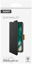 Чохол-книжка Xqisit Slim Wallet для Samsung Galaxy S22 Plus Black (4029948203362) - зображення 6