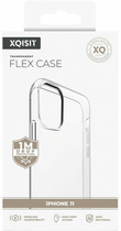 Панель Xqisit Flex Case для Apple iPhone 11 Clear (4029948221120) - зображення 4