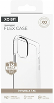 Etui plecki Xqisit Flex Case do Apple iPhone X/Xs Transparent (4029948221113) - obraz 4