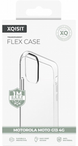 Etui plecki Xqisit Flex Case do Motorola Moto G13/G23/G53 Transparent (4029948607504) - obraz 4